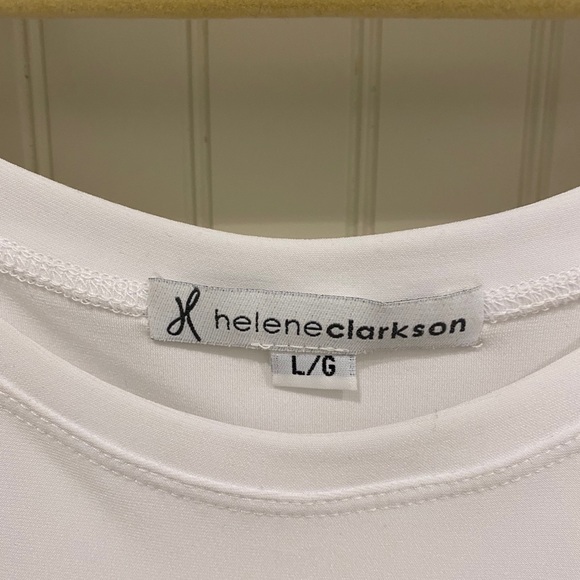 Helene Clarkson White Sleeveless tank/tunic - Picture 2 of 4